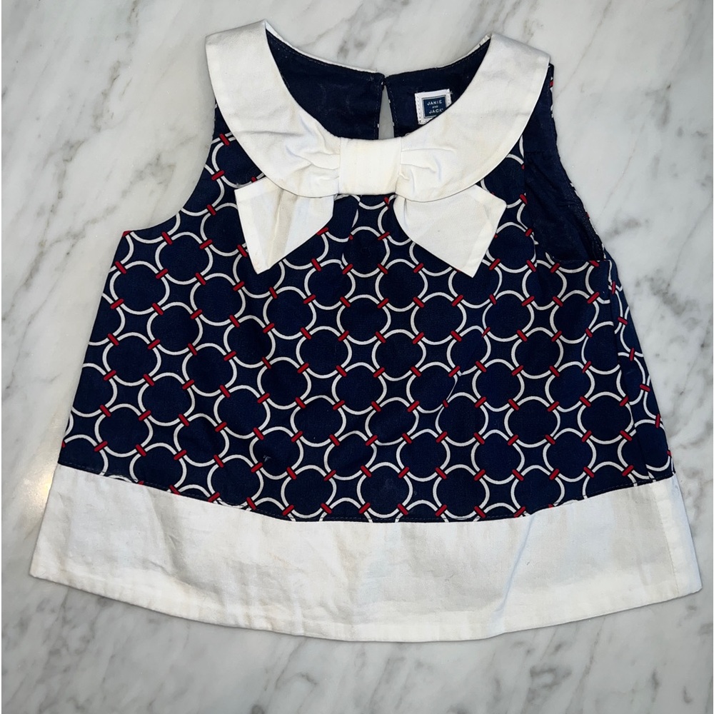 Janie and jack baby girl top
